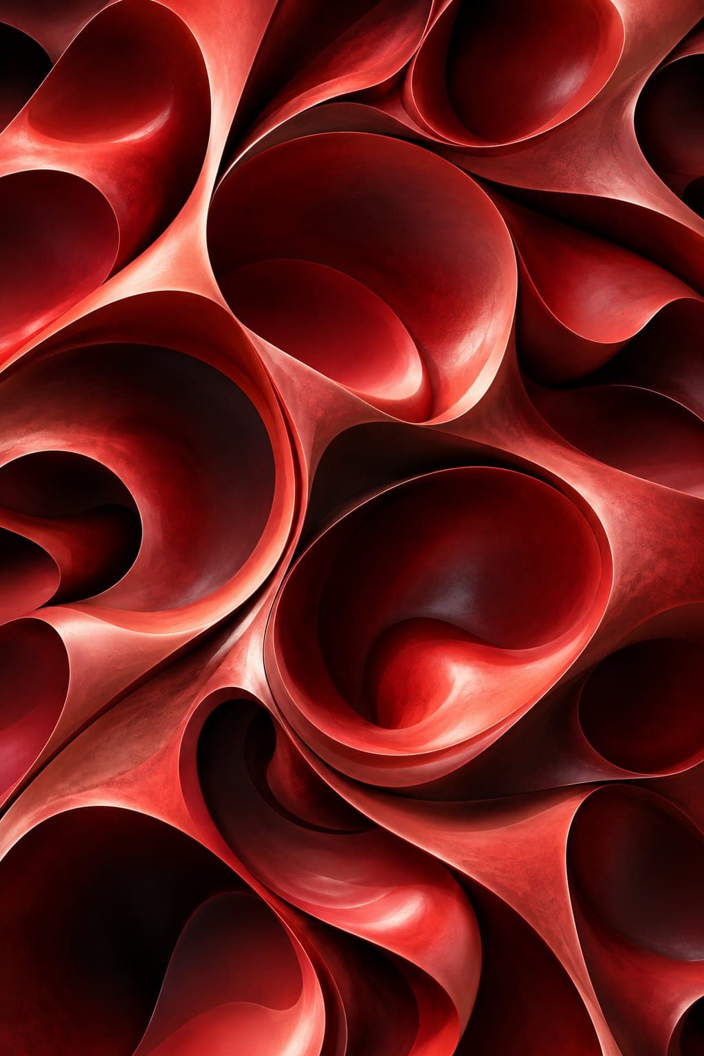DEEP RED — On the wall