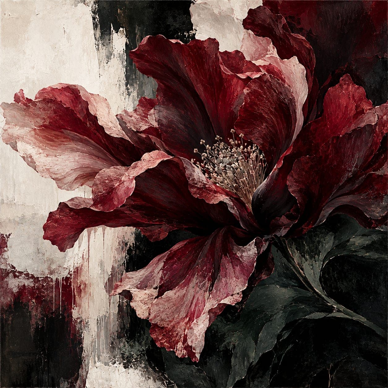 IN FULL BLOOM — En la pared