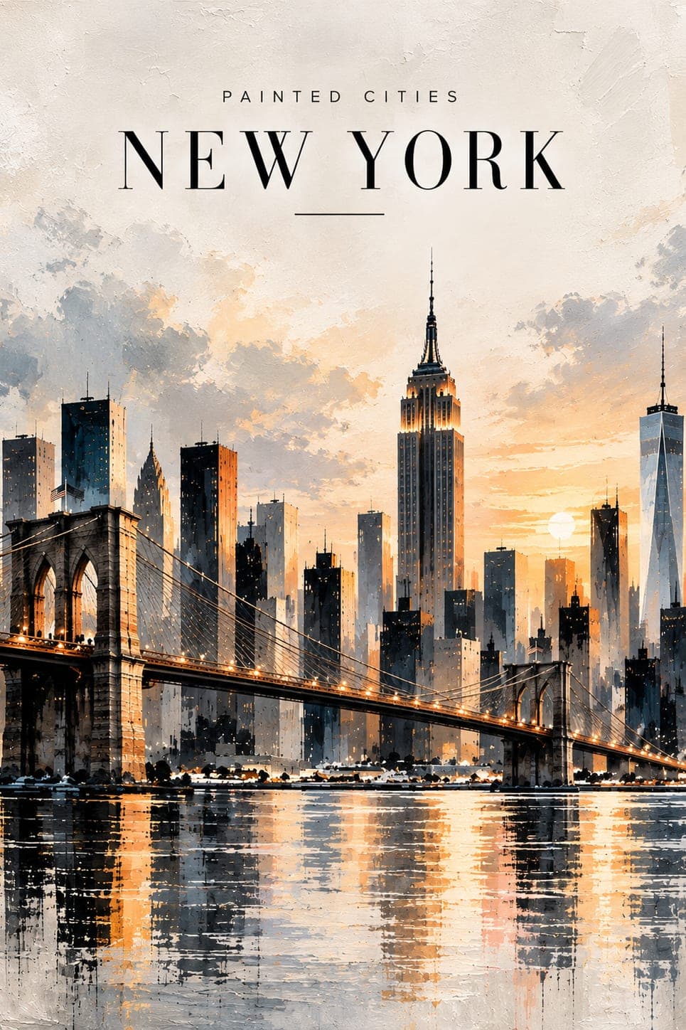 PAINTED CITIES — NEW YORK — Au mur