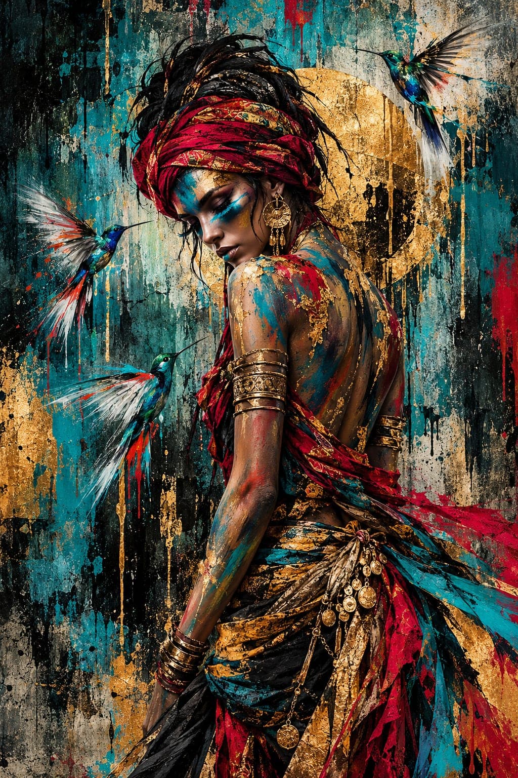SHE CARRIES THE SKY