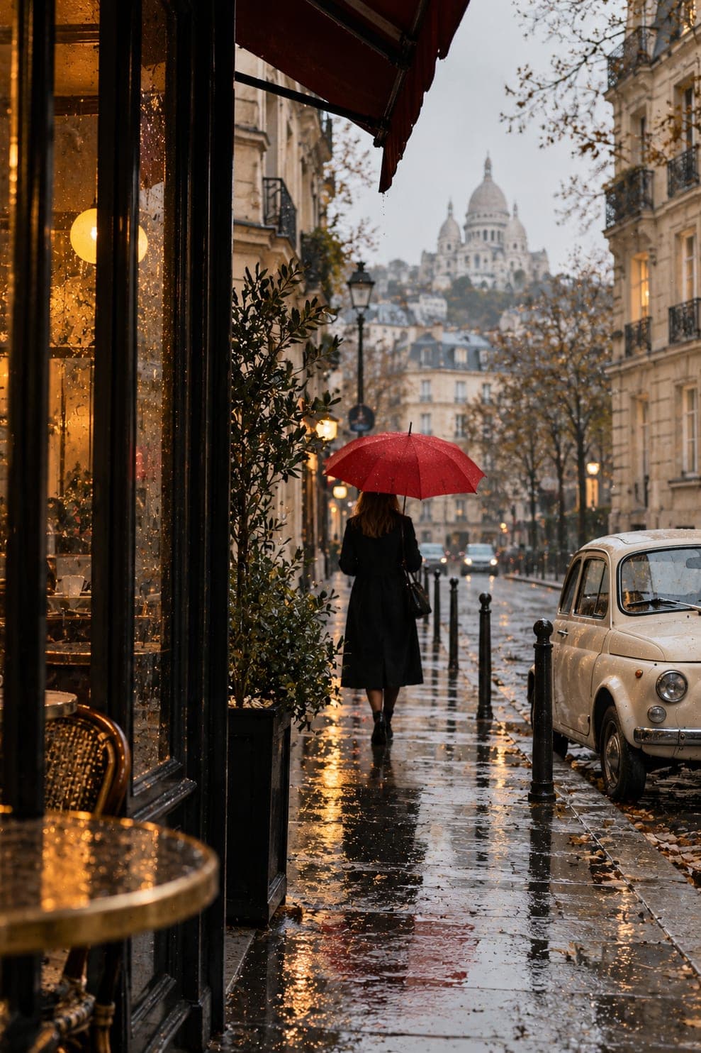 SOMEWHERE AFTER THE RAIN — På væggen