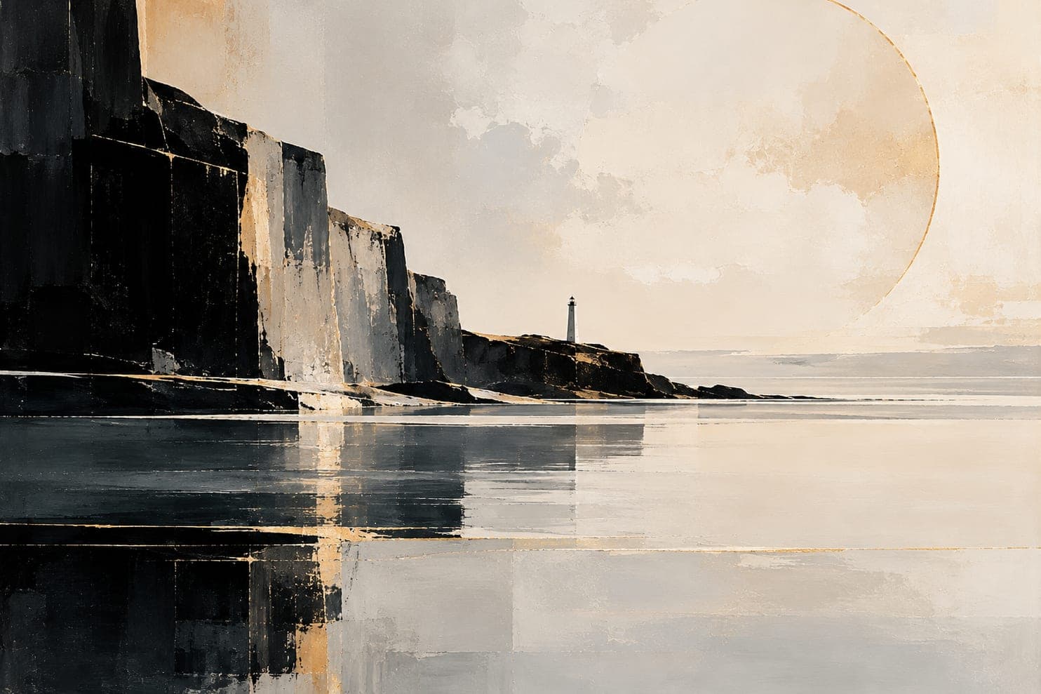 THE QUIET EDGE — En la pared